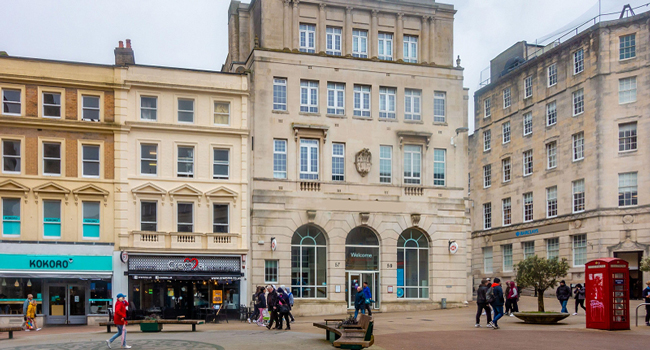 Sprachschule in Bournemouth während einer LISA! Sprachreise in England für Erwachsene – Gebäude und Umgebung