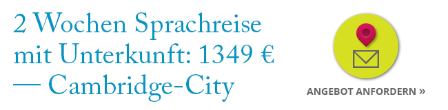 2 Wochen Sprachreise mit Unterkunft in Cambridge City für 1349 Euro bei LISA! Sprachreisen Angebot
