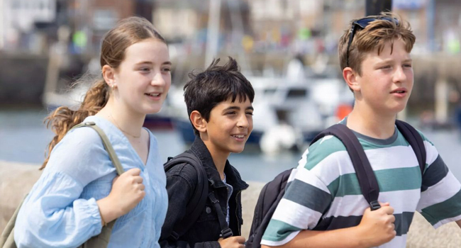 Schüler in Portsmouth während einer LISA! Sprachreise entdecken die Stadt und sammeln neue Reiseideen