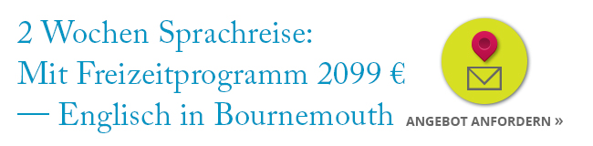  2 Wochen Sprachreise Englisch in Bournemouth mit Freizeitprogramm 2099 Euro bei LISA! Sprachreisen Angebot