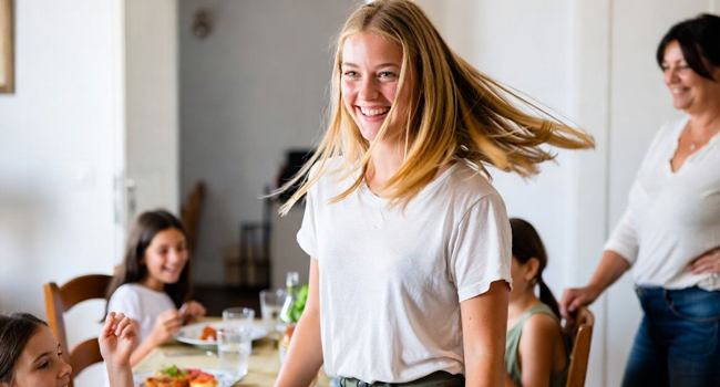 Unterkunft in einer Gastfamilie bei einer LISA! Italienisch-Sprachreise für Schüler in Florenz Schülerin erlebt den Alltag in einer Gastfamilie während einer LISA! Italienisch-Sprachreise für Schüler in Florenz, Italien