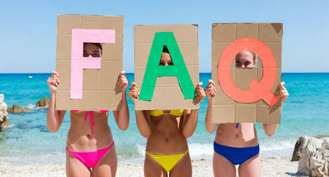 Schülerinnen am Strand während einer LISA! Italienisch-Sprachreise für Schüler in Orbetello, Italien