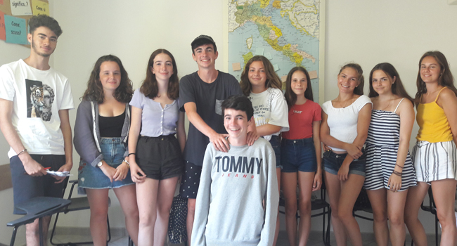 Italienisch lernen bei einer LISA! Italienisch-Sprachreise für Schüler in Orbetello Schüler in einer LISA! Sprachschule während eines Italienisch-Sprachkurses in Orbetello, Italien
