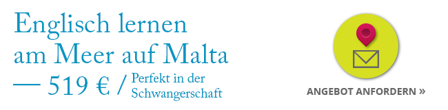 Englisch lernen am Meer Englisch lernen für Erwachsene und Schwangere auf Malta 1 Woche 519 €