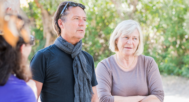 Teilnehmer 50 Plus bei einer Kulturreise und einem Sprachkurs in Antibes, Frankreich, mit LISA! Sprachreisen