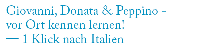 Italienische Vornamen für Jungen und Mädchen