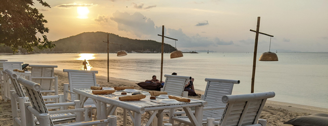 LISA-Sprachreisen-Reisefuehrer-Thailand-Inseln-Straende-Koh-Samui-Meer-Abend-Sonnenuntergang