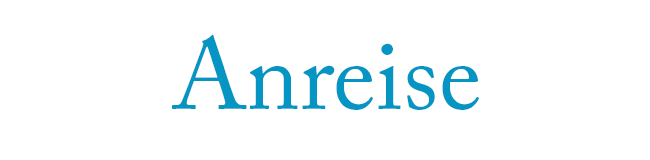 Textgraphik Anreise LISA! Sprachreisen
