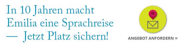 Emilia macht eine Sprachreise In 10 Jahren macht Emilia eine Sprachreise mit LISA! Sprachreisen - Jetzt Platz sichern